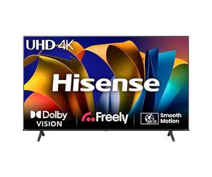 Hisense 43 Inch 4K Smart TV 43E6NTUK - Dolby Vision, Game Mode PLUS with 60Hz VRR ALLM, Smooth Motion, AI Sports Mode, Vidaa OS with Freely, Youtube, Netflix and Disney+ & Now TV (2024 Model)