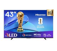Hisense 43E7Q QLED 43-inch Smart TV, Dolby Vision, Dolby Atmos, Game Plus Mode, 60Hz VRR 120fps, Sport Mode, AI Soft Monitoring, Bluetooth and HDMI 2.1, Alexa Voice Control