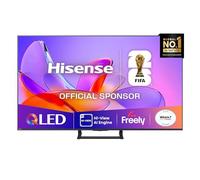 Hisense 55" 55A7QTUK QLED Smart AI TV - 4K Direct Lit Viewing, Quantum Dot Colour, Hi-View AI Engine, Built in Subwoofer, Dolby Vision, Dolby Atmos with with Freely, Disney +, YouTube, Netflix