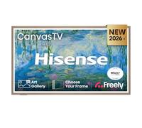 Hisense Canvas TV 55" 4K Ultra HD QLED Smart Freely TV [2026] - 55S7STUK, Black