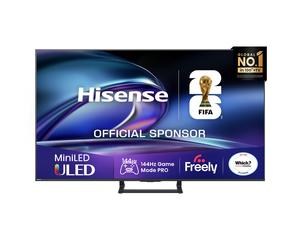Hisense 55" E8QTUK 4K Mini-LED QLED Smart TV Dolby Vision Freeview Play WiFi