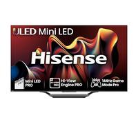 Hisense 55 Inch 144Hz Mini-LED Smart TV 55U7NQTUK - Quantum Dot Colour, Dolby Vision IQ & Atmos, iMax Enhanced, Built-in Subwoofer and Vidaa OS with Freely, Youtube, Netflix and Disney+ (2024 Model)