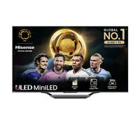 Hisense 55 Inch 144Hz Mini-LED Smart TV 55U7NQTUK - Quantum Dot Colour, Dolby Vision IQ & Atmos, iMax Enhanced, Built-in Subwoofer and Vidaa OS with