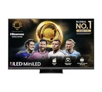 Hisense 55 Inch Mini-LED Smart TV 55U86KQTUK, Quantum Dot Colour, Dolby Vision IQ & Atmos, iMax Enhanced, 2.1.2 Channel Speakers, Youtube, Netflix and Disney+