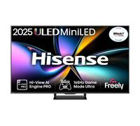 Hisense 55" U7QTUK PRO MiniLED 165Hz Smart AI TV with Freely