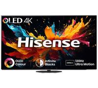 HISENSE 55A85NTUK 55" 4K/120HZ OLED FREELY SMART TV - 2 YEAR WARRANTY [EEK: G]