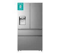 Hisense 560 Litre French Style American Fridge Freezer - Stainless S RF728N4SASE [EEK: E]