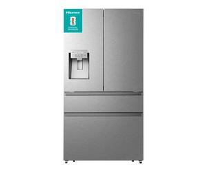 Hisense 560 Litre French Style American Fridge Freezer - Stainless S RF728N4SASE [EEK: E]