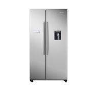 Hisense 578 Litre Side-By-Side American Fridge Freezer -Silver RS741N4WCE