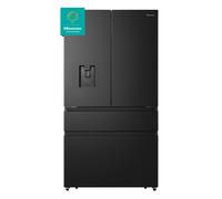 Hisense 579 Litre PureFlat French Door American Fridge Freezer - Bla RF749N4SWFE [EEK: E]