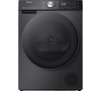 Hisense 5S Series DH5S102BB Wifi Connected 10Kg Heat Pump Tumble Dryer - Black - A+++ Rated
