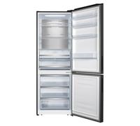 Hisense 60/40 Frost Free Fridge Freezer - Black / Stainless Steel