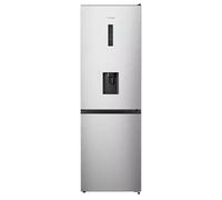 Hisense 60/40 Split 60cm Wide Total No Frost Fridge Freezer with Water Dispenser - Stainless Steel, RB395N4WCE