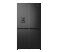 Hisense 609 Litre Four Door American Fridge Freezer - Black