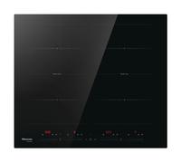 Hisense 60cm 4 Zone Area Flex Induction Hob HI6442BSCE Black