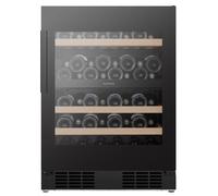Hisense RW3N122GSLF wine cooler Compressor wine cooler Built-in Black 46 bottle(s)
