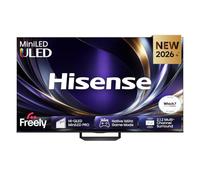 Hisense 65" 65U7STUK PRO Hi-QLED MiniLED 165Hz 4K Ultra HD AI Smart TV with Freely, Netflix, Disney+ and YouTube - Hi-QLED MiniLED PRO, 2.1.2 Multi-Channel Surround, Anti Reflection & Glare Free
