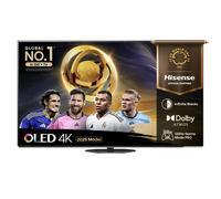 65" HISENSE 65A85NTUK Smart 4K Ultra HD HDR OLED TV with Amazon Alexa, Black
