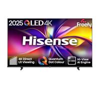 Hisense 65 Inch 65E78QTUK QLED Smart AI TV | 4K Direct Lit Viewing, Quantum Dot Colour, Hi-View AI Engine, Dolby Vision and Dolby Atmos with Freely