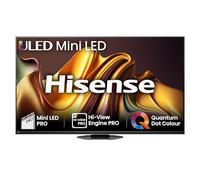 Hisense 65U8NQTUK TV 165.1 cm (65") 4K Ultra HD Smart TV Wi-Fi Grey 3000 cd/m²