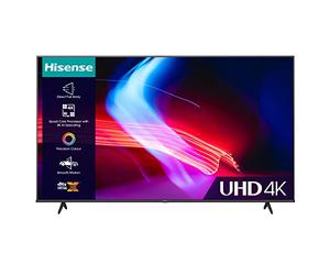 Hisense 65 Inch VIDAA Smart TV 65A6KTUK - Dolby Vision, Pixel Tuning, Voice Remote, Share to TV, and Youtube, Freeview Play, Netflix and Disney (2023 Model), Black