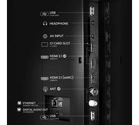 Hisense 65E6QTUK TV 165.1 cm (65") 4K Ultra HD Smart TV Wi-Fi Black 330 cd/m