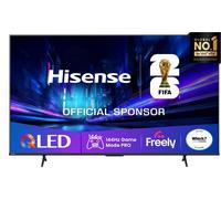 Hisense 65" 65E78QTUK PRO 144Hz QLED Smart AI TV - Hi-View AI Engine, 144Hz Game Mode PRO, Dolby Atmos, Quantum Dot Colour with Freely, Disney +, YouTube, Netflix