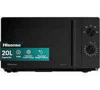 Hisense 700 Watts 20 Litre Inverter Microwave Oven H20MOBP1HIUK Black, Automati