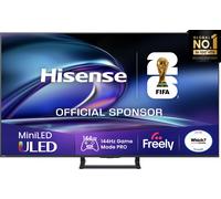 Hisense 75" 4K Ultra HD MiniLED Smart Freely TV [2025] - 75E8QTUK, Black