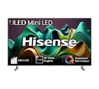 Hisense 75 Inch 4K MiniLED TV 75U6NQTUK - Quantum Dot Colour, Dolby Vision Atmos, Hi-View Engine, FilmMaker Mode, Vidaa OS with Voice Control, Freely, Youtube, Netflix and Disney+ (2024 Model)