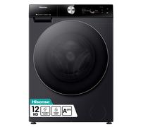Hisense 7S Series 12kg 1400rpm Washing Machine - Black WF7S1247BB