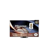 Hisense 85" 85U8QTUK MiniLED QLED 165Hz Smart AI TV - Hi-View AI Engine PRO, 165Hz Game Mode Ultra, 4.1.2 Channel, Dolby Atmos, Quantum Dot Colour, Anti-Reflection PRO with Freely, YouTube, Netflix