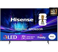 Hisense 85" 85E78QTUK PRO 144Hz QLED Smart AI TV - Hi-View AI Engine, 144Hz Game Mode PRO, Dolby Atmos, Quantum Dot Colour with Freely, Disney +, YouTube, Netflix