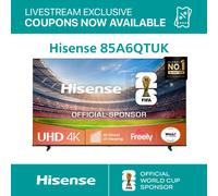 Hisense 85 '' UHD Smart TV 4K 60 Hz -85A6QTUK [EEK: E]