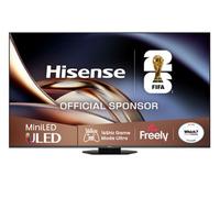 Hisense 85" 85U8QTUK MiniLED QLED 165Hz Smart AI TV - Hi-View AI Engine PRO, 165Hz Game Mode Ultra, 4.1.2 Channel, Dolby Atmos, Quantum Dot Colour, Anti-Reflection PRO with Freely, YouTube, Netflix