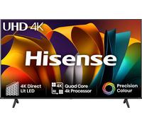 Hisense A6N 50" 4K Ultra HD Smart Freely TV [2024] - 50A6NTUK, Black