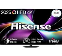 Hisense A85Q 65" 4K Ultra HD OLED Smart Freely TV - 65A85QTUK, Grey