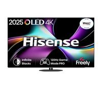 Hisense 65A85QTUK 65 inch OLED 4K Ultra HD HDR Smart AI TV with Freely