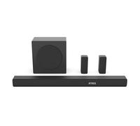 Hisense AX Series Soundbar AX5100Q, 5.1 Channel, 580W, 6.5”Wireless subwoofer included, Dolby Atmos and DTS:X, Sound bar for tv, Black