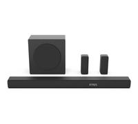 Hisense AX Series Soundbar AX5100Q, 5.1 Channel, 580W, 6.5”Wireless subwoofer included, Dolby Atmos and DTS:X, Sound bar for tv, Black