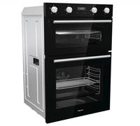 Hisense BID95211BGUK - Black Electric Double Oven - 72L & 38L Capacity - A Energy Rating