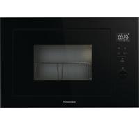 Hisense BIM325G52BGUK 25 Litre 39cm High, Built In Small Microwave With Grill - Black, Black