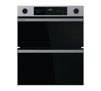 Hisense Built-in Electric Double Oven, 72.3 x 59.5 x 57.5 cm, Stainless Steel, LED Display, Touch and Rotary Controls, A/A Energy Rating