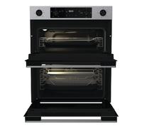 Hisense Built-in Electric Double Oven, 72.3 x 59.5 x 57.5 cm, Stainless Steel, LED Display, Touch and Rotary Controls, A/A Energy Rating