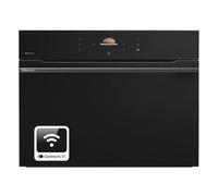 Hisense Built-in Electric Single Oven, 1000W Microwave, 26 Programmes, 75+ Recipes, Air Fry, Touch Control, TFT Display, Jet Black