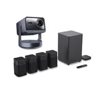 Hisense C2TUK Ultra 4K Trichroma Smart Mini Projector with HT Saturn 4.1.2 Sound System & Free Gift