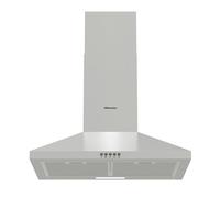 Hisense CH6C4BXUK Built-in 60 cm Chimney Cooker Hood - Stainless Steel 450 m³/h Maximum extraction rate - B Rated