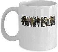 Hisense Coffee Mug for Best Gifts The Walking Dead Cast Coffee Mug Cup (White) AMC The Walking Dead Tv Show Accessories Gift Merchandise Shirt Sticker Decal Art Decor Poster