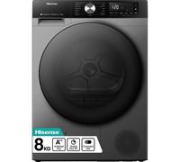 Hisense DH3S802BT2 3S Series Heat Pump Tumble Dryer 8 kg Titanium