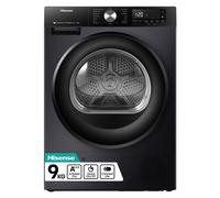 Hisense DH3S902BB3 9kg 3S Series Heat Pump Condenser Tumble Dryer - BLACK